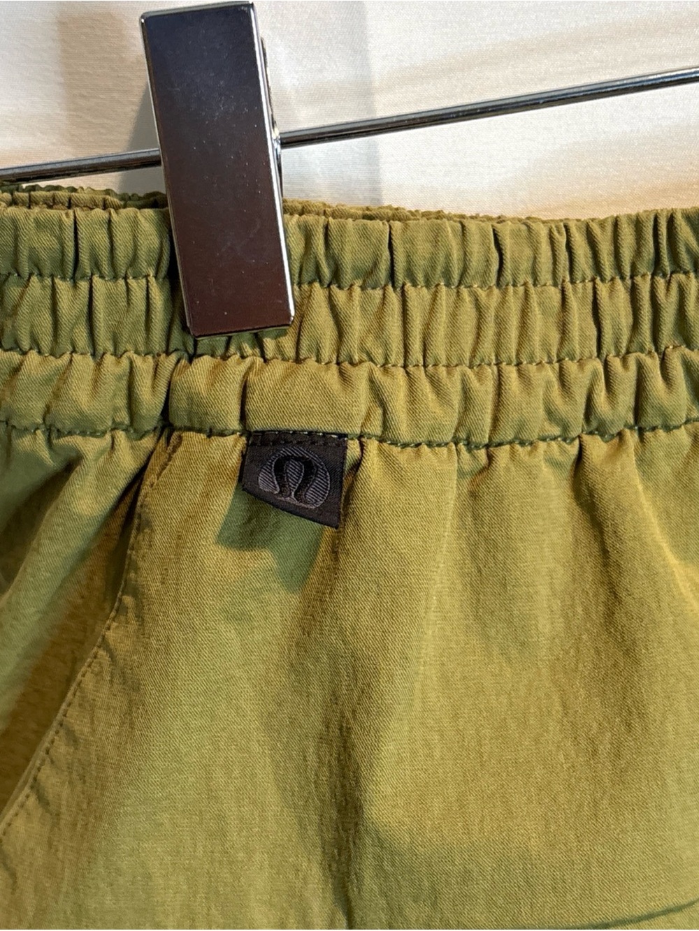 lululemon athletica Olive Lab Elastic-Waist Shorts - Picture 3 of 5